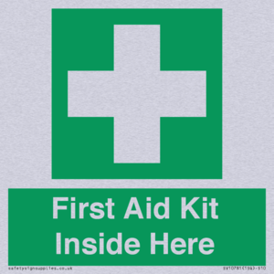 First Aid Kit Inside Here